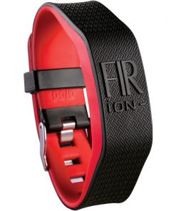 Pulsera FIR Ion Negro-Roja